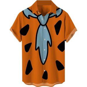 Hawaiian Bowling Shirts for Men Short Sleeve Printed Regular Fit Summer Beach